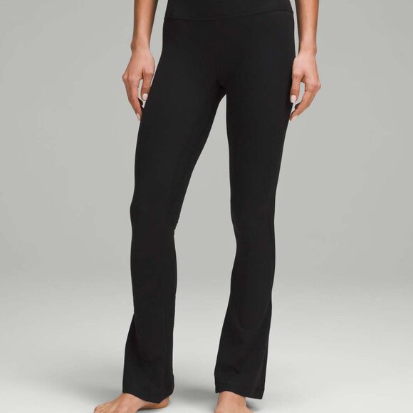 Lululemon Align Ribbed Mini-Flared Yoga Pant 25" Black - Picture 2 of 7